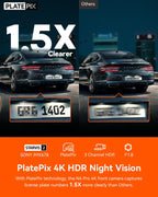N4 Pro 4K 3 Channel Dash Cam