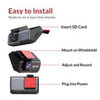 Drive Sight M3 4K + 1080P Dual Dash Cam with G-Sensor & Night Vision